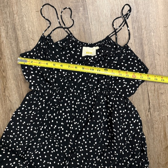 Anthropologie • Maeve • Finley Polka Dot Wide Leg Jumpsuit - Picture 8 of 14